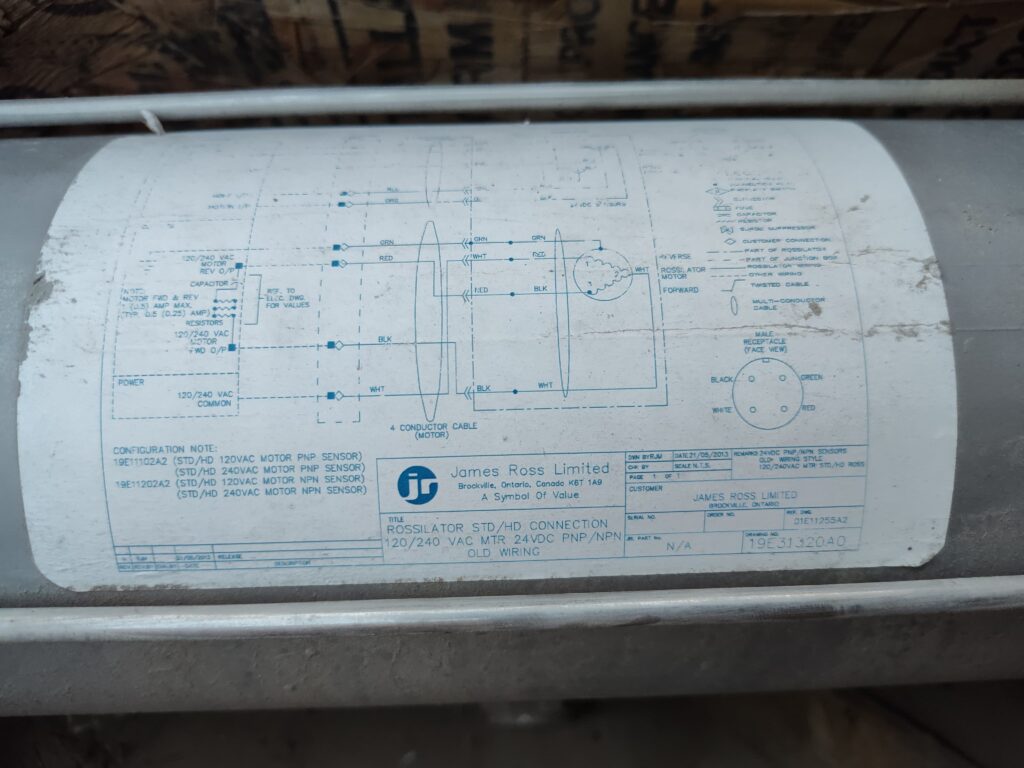 James Ross Limited Rossilator Shower Pipe Oscillator